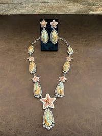 Image 2 of “Stars Over Texas” Lariat / Earrings 