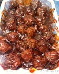 BBQ Meatballs (Ground Beef or Ground Turkey)