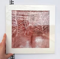 Image 4 of All the Trees I Loved the Most original ink painting