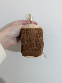 Image 3 of Tree stump keychain 