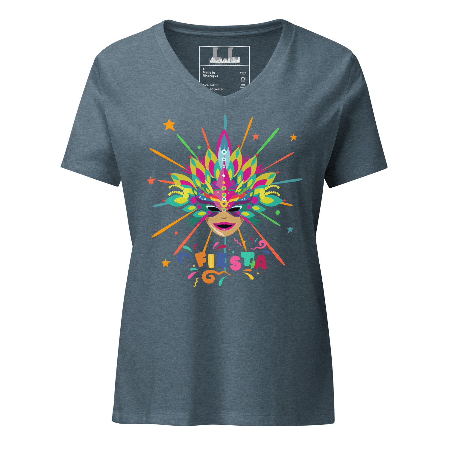 Image of Women’s Relaxed V-Neck Tshirt