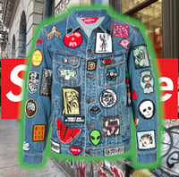 Image 4 of 🚨GRaiL ALeRt🚨2018 SuPReMe PaTcHeS 🚸 DeNiM TRuCKeR JaCKet 🧥 