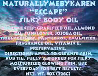 Image 2 of “ESCAPE” SILKY BODY OIL (Non greasy Non Oily)