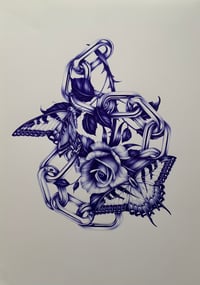 Print - Rose and Chain 2 
