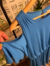 Image 2 of Ann Taylor lift blue dress 