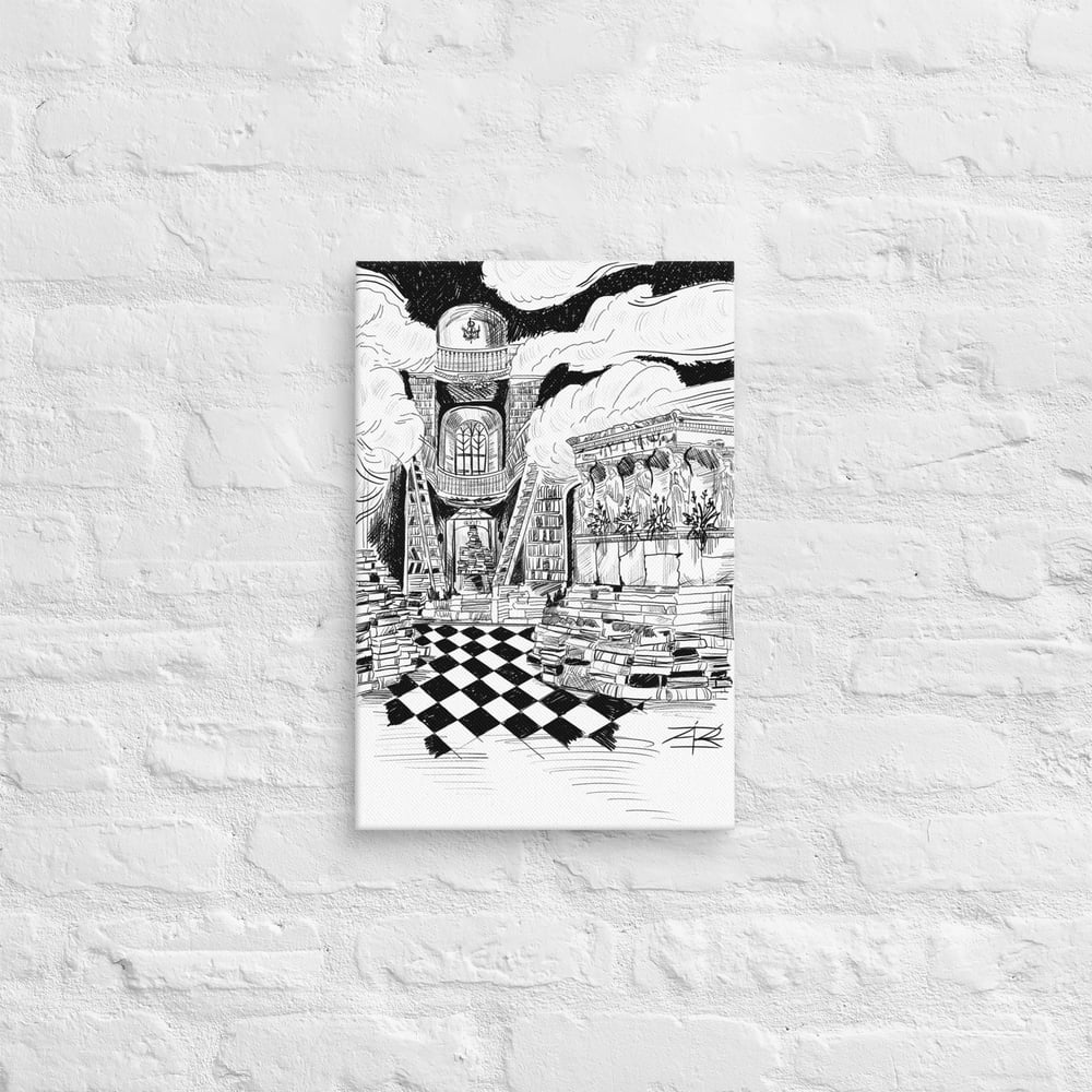 Kingdom in the sky on Canvas