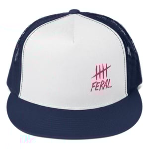Image of feral. trucker. pink