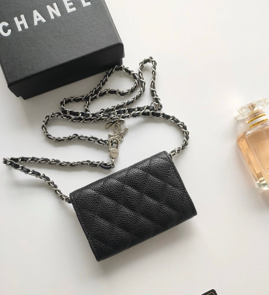 Chanel Crossbody Coin Pouch 