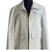 Image 3 of Vintage London Fog 90s Outdoor Zip-Up Tan Jacket M-38 Regular 