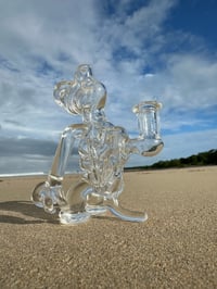 Image 5 of Clear 10mm Standing Turtle Rig 