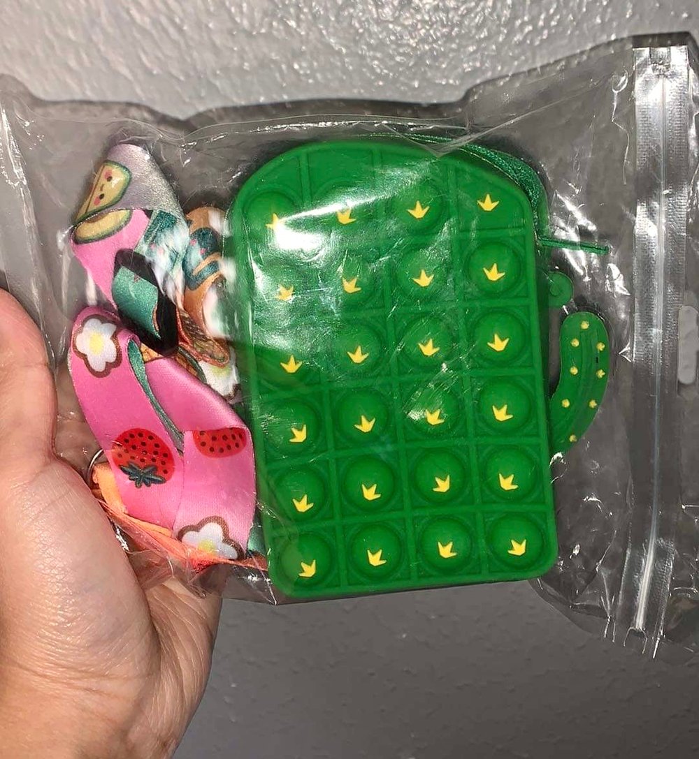 Image of Cactus pop it purse 