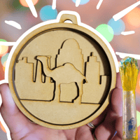 Image 2 of Camel Paintable Ornament Kit