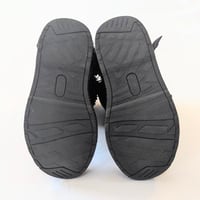 Image 11 of Cozy Black Kids Boots with Glitter Accents