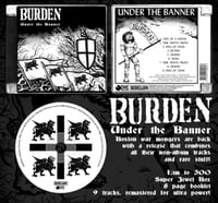Burden - Under The Banner CD