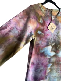 Image 12 of M Ladies/Junior's Sweatsuit Set in Mountain Heather Ice Dye