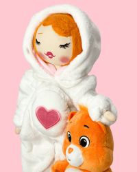 Image 2 of CAREBEAR INSPIRED DOLL CUTIE