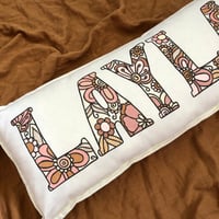 Image 2 of Mandala Floral Personalised Cushion