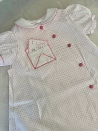 Image 5 of Ready To Ship size 4 Love Burst Apron Dresses