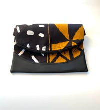 Image 1 of Fanny Pack Designs By IvoryB Black Golden 