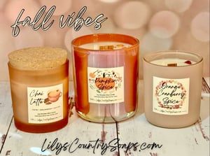 Image of Frosted Glass Soy Candles