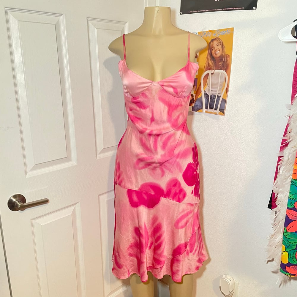 Image of PINK EXPRESS DRESS SZ S