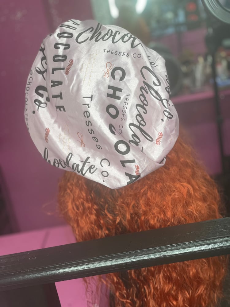 Image of Pink Chocolate Tresses Bonnet 