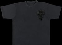 Image 1 of Grey Locked’n Cross Tee