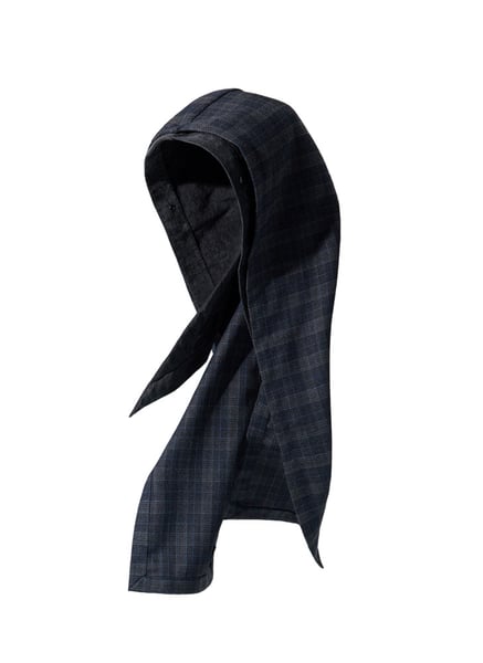 Image of EQUALNEAR - Napkin Scarf (Grey Blue)