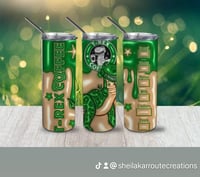 20 oz Cute T-Rex Dinasaur Stainless Steel Insulated Sublimation Tumbler 