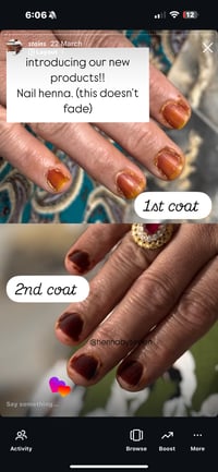 pack of 3 Nail Henna 15g