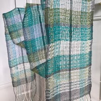 Image 3 of Chapel Carn Brea linen lace scarf