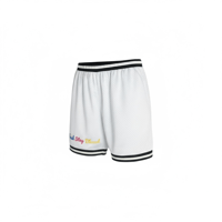 Image 3 of BNE Forever Fresh Shorts (white)