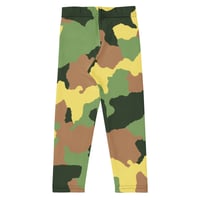Image 1 of Unisex Kid's Leggings (Traditional Camo)