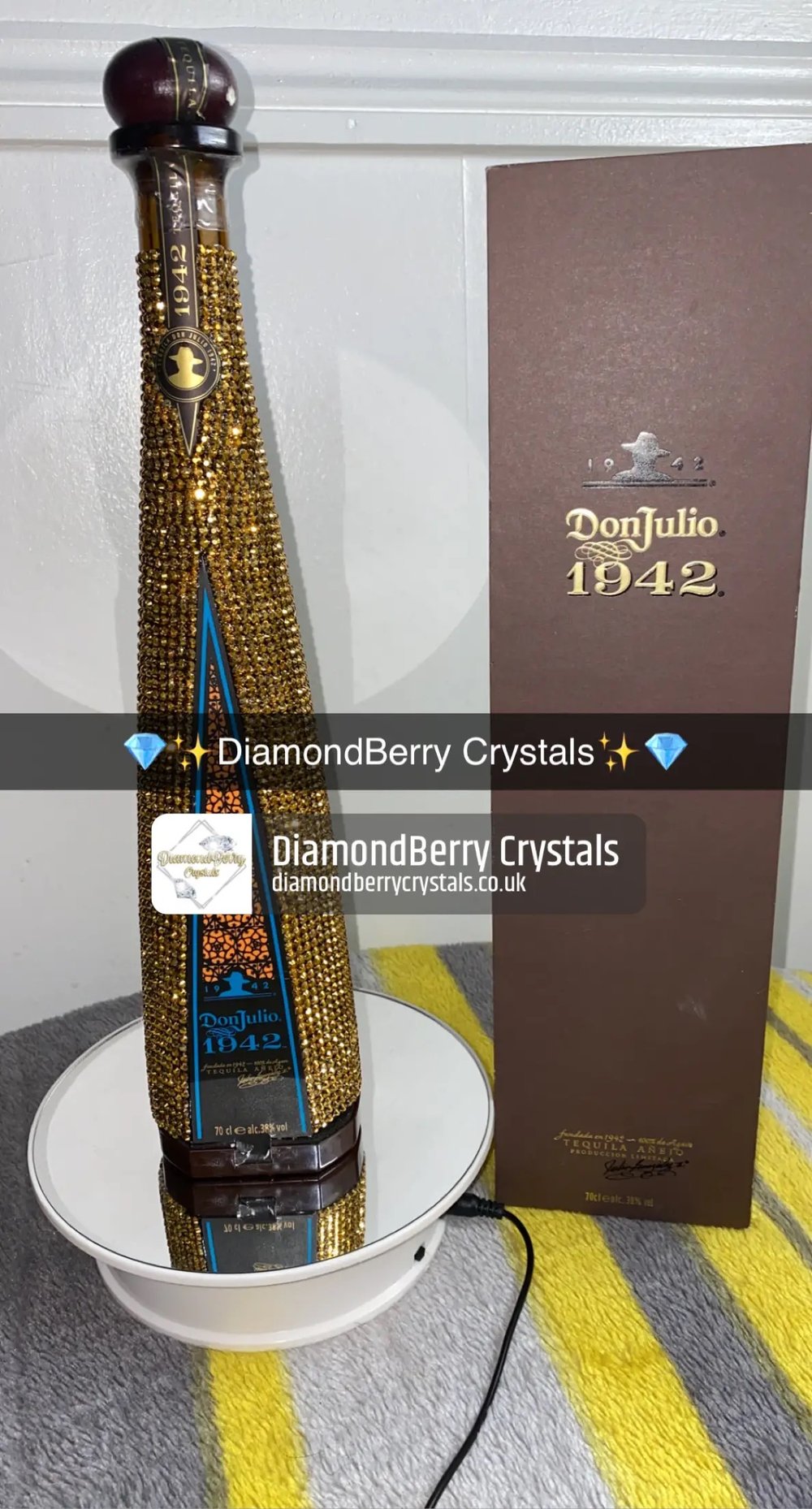 Image of Bling DJ 1942 Luminous Tequila 70cl