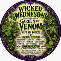 "Garden of venom" lotion 