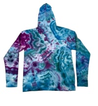 Image of Medium Purple/Blue Geode Hoodie