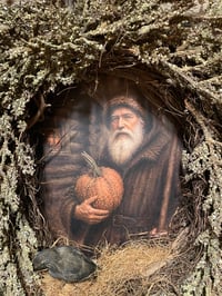 Image 2 of #3...Fall Santa ~ Colorado Springs Homestead ~ Wreath ~