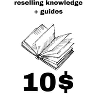 reselling knowledge + guides