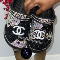 Image 1 of CC Full Bling Crocs