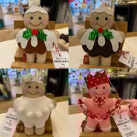 Image 1 of Felt Gingerbread decoration ready made