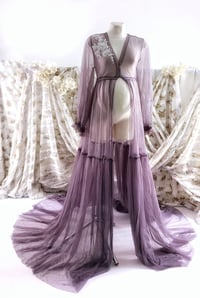 Image 2 of Tulle dress for photoshoot | Melissa | size S-M-L | purple