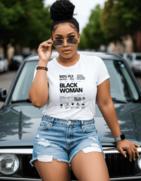 Image 2 of Black Woman Tee