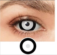 Image 2 of Manson white / black mini sclera