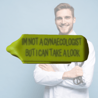 IM NOT A GYNO SHEEP TAG