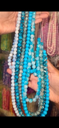 Snowfall Blues ❄️🩵 (5 Strands)