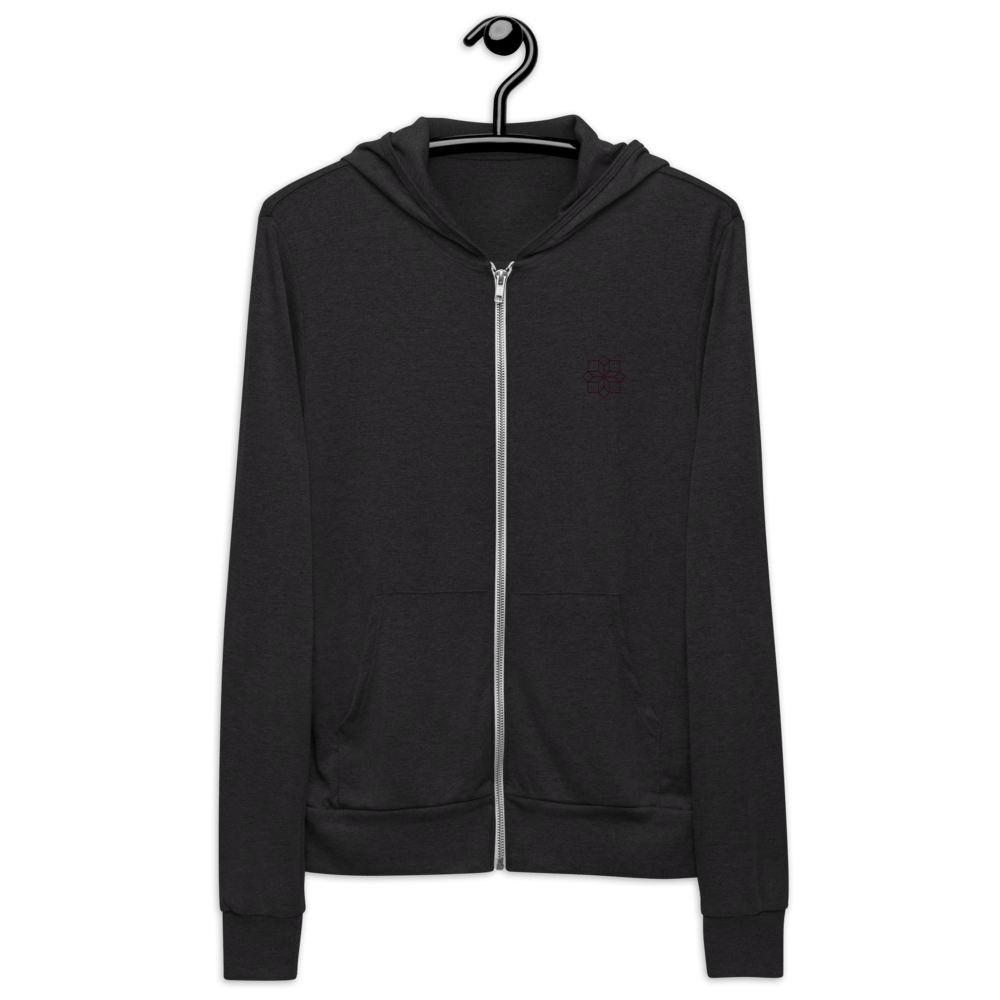 EMFBROADCAST Unisex zip hoodie