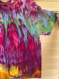Image 5 of MEDIUM MILF Man I Love Frogs Tie Dye Shirt I7
