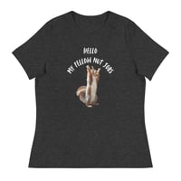 Image 5 of Women's Relaxed T-Shirt, Nut Jobs Funny Squirrel Tee