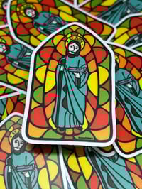 DATSAFELONY - SAINT JUDE Spray for us! SLAP STICKER