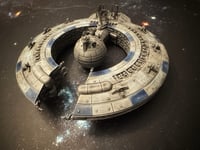 Image 8 of Star Wars Armada CIS Lucrehulk Battlecruiser Raw/Unpainted -or- Hand Painted Model 3D 14k Resin